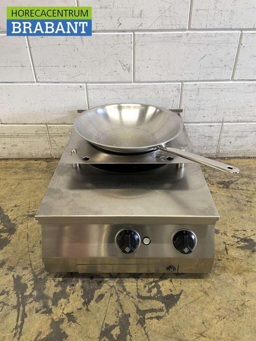 RVS MKN Inductie wok kookplaat 5 kW 400V Horeca, Zakelijke goederen, Horeca | Keukenapparatuur, Ophalen of Verzenden