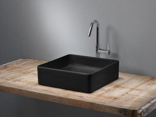 Veiling - Beaux opzetfontein 24x24cm z/overloop Poitiers mat, Doe-het-zelf en Bouw, Sanitair