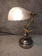 Tafellamp - Metaal, Glas - Lampe coquillage Art Deco, Antiek en Kunst