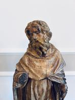 Beeld, Sant’Antonio Abate - XVIII secolo - 69 cm - Hout