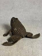 Statue, Kikker - 7.5 cm - Bronze, Antiek en Kunst