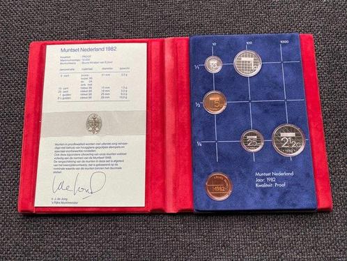 Nederland. Proof sets 1982/1995 compleet (Zonder, Postzegels en Munten, Munten | Nederland