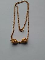 Halsketting - 18 karaat Geel goud - Gouden collier van 18k, Handtassen en Accessoires, Kettingen, Nieuw