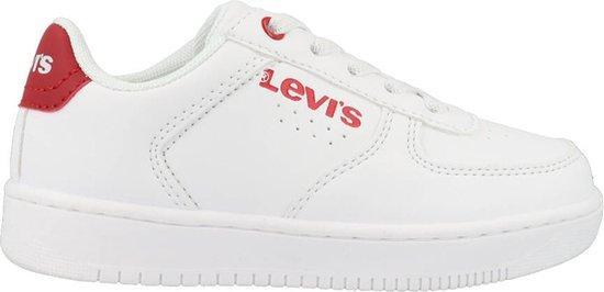 2eChoix | Levis - Sneaker - Kids - White-Red - 30 - Baskets, Kleding | Heren, Schoenen, Ophalen of Verzenden