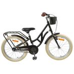 vidaXL Kinderfiets 24 Inch voor 8-12 jaar oud Zwart, Fietsen en Brommers, Fietsen | Racefietsen, Verzenden, Nieuw