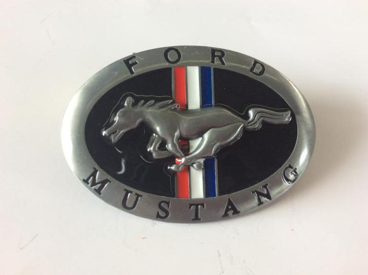 Buckle ford mustang ovaal, Verzamelen, Merken en Reclamevoorwerpen, Nieuw, Ophalen of Verzenden