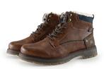Mustang Veterboots in maat 41 Cognac, Verzenden, Boots