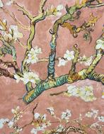 Weefsel Van Gogh Art Nouveau bloemachtig Mandorlo in fiore