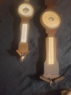Barometer (2) - Hout - Barometer en weerstation