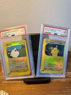 Pokémon - 2 Graded card - Bundle Raichu and Mareep reverse