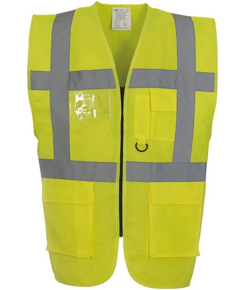 Veiligheidshesje met rits geel, Doe-het-zelf en Bouw, Veiligheidskleding, Verzenden