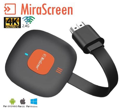 Mirascreen 4K smart tv mediaspeler wifi (chromecast apple tv, Maison & Meubles, Accessoires pour la Maison | Décorations murale