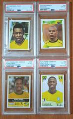 1974, 2001, 2011, 2019 Panini Pelé, Ronaldo, Ronaldinho,, Hobby en Vrije tijd, Nieuw