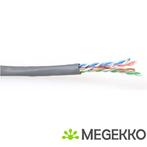 ACT CAT6 U/UTP PVC soepel patch grijs 100 m, Verzenden, Nieuw