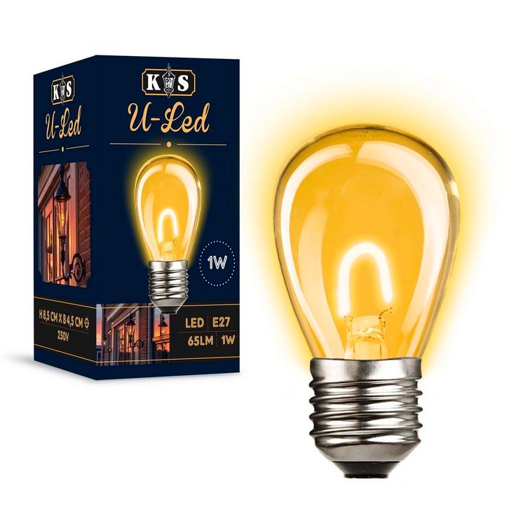 Feestverlichting voor buiten 1 Watt LED lichtbron - helder, Tuin en Terras, Buitenverlichting, Verzenden