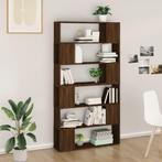 vidaXL Boekenkast/kamerscherm 100x24x188 cm bruin eikenkleur, Huis en Inrichting, Kasten | Boekenkasten, Verzenden, Nieuw