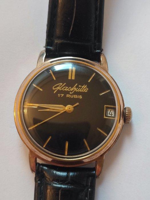 GLASHUTTE - cal.69.1 - serviced 10.2025 roku - Zonder, Handtassen en Accessoires, Horloges | Heren