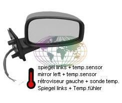 FIAT IDEA, 2003-2007 - SPIEGEL, elektr verstelb, verwarmd..., Auto-onderdelen, Carrosserie, Nieuw, Fiat, Verzenden