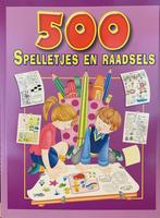 500 Spelletjes en Raadsel 9789086681419 Kelly Mortelmans, Verzenden, Kelly Mortelmans
