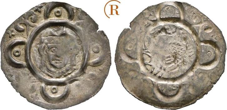 Duennpfennig Augsburg Bistum: Udalschalk von Eschenlohe,..., Postzegels en Munten, Munten | Europa | Niet-Euromunten, België, Verzenden