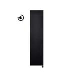 Radiator Sanicare Denso 180 x 40 cm. Mat Zwart Met, Doe-het-zelf en Bouw, Ophalen of Verzenden, Nieuw, Chroom, Overige typen