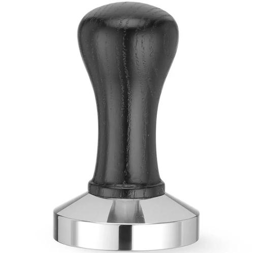 Koffie Tamper | Hout/RVS | Zwart | Ø58x95(h)mm HENDI, Zakelijke goederen, Horeca | Keukenapparatuur, Nieuw in verpakking, Verzenden