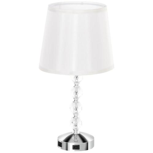 TRUUSK Oplaadbare LED Tafellamp - Kristallen Nachtkastlamp -, Tuin en Terras, Buitenverlichting, Verzenden