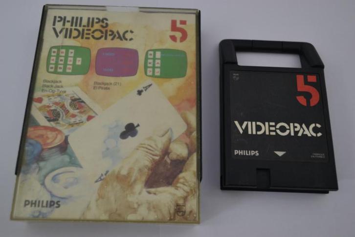 Blackjack (Videopac 5), Games en Spelcomputers, Games | Overige