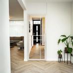 Stalen Binnendeur Wit 6 Vlaks Helder glas Luxe design, Doe-het-zelf en Bouw, Minder dan 80 cm, Binnendeur, Nieuw, Metaal