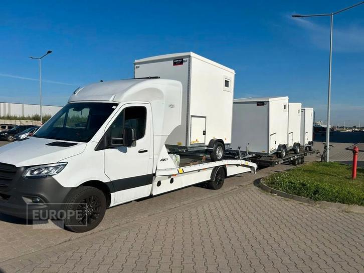 Scanvogn Mobiele badkamers groot ingekocht Deense kwaliteit, Articles professionnels, Machines & Construction | Abris de chantier & Conteneurs