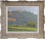 Chris van Dijk (1952) - Impressionist  Vezelay Bourgogne