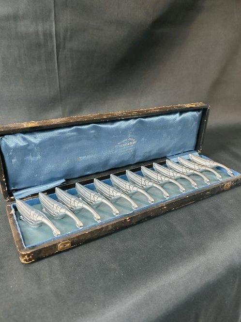 dlg Sandoz Christofle - Messensteun (12) - Verzilverd, Antiek en Kunst, Antiek | Meubels | Tafels