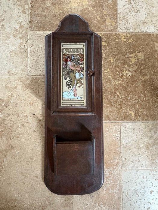 Kist - spiegel, Antiek en Kunst, Curiosa en Brocante