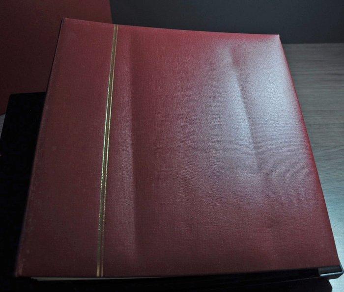 Accossoires Belgique - 3 albums Luxe Safe (2x avec, Postzegels en Munten, Postzegels | Europa | België