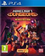 Minecraft Dungeons Hero Edition (PS4 Games), Games en Spelcomputers, Games | Sony PlayStation 4, Ophalen of Verzenden, Zo goed als nieuw