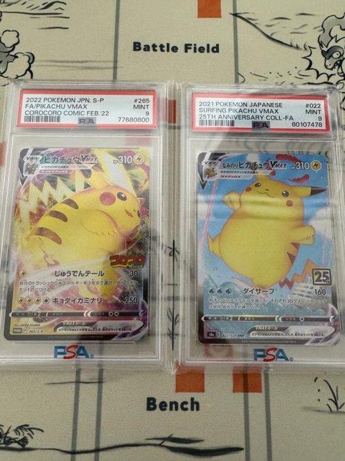 Pokémon  - Kaartspel PSA9 pikachu set of 2 Pokemon Card, Hobby en Vrije tijd, Verzamelkaartspellen | Pokémon