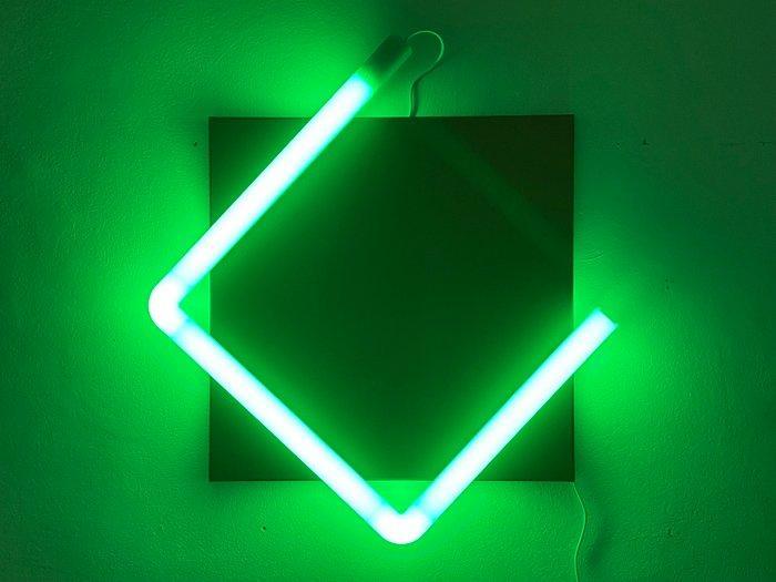 Bruno Bani (1964) - Neon Drift, Antiquités & Art, Art | Peinture | Moderne