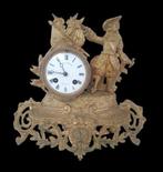 Horloge de cheminée avec personnage Style Louis Philippe, Antiek en Kunst