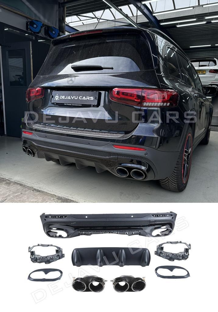 GLB45 AMG Look Diffuser voor Mercedes Benz GLB X247 SUV, Auto diversen, Tuning en Styling, Ophalen of Verzenden