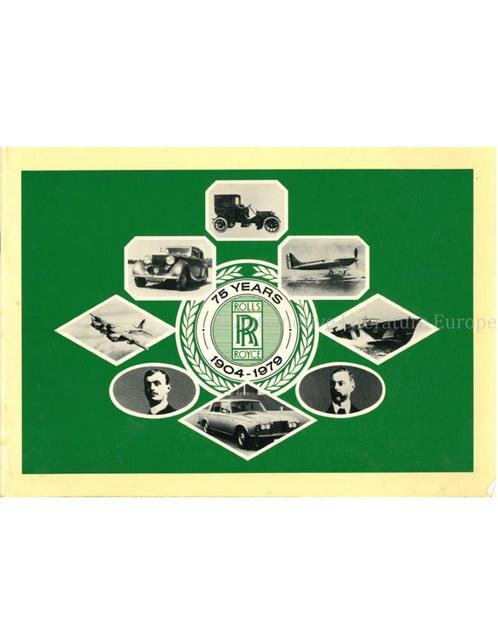 ROLLS-ROYCE 75 YEARS (1904-1979), A COMMEMORATIVE ALBUM, Boeken, Auto's | Boeken