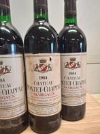 1984 Château Pontet- Chappaz - Margaux - 5 Bouteilles (0,75, Nieuw