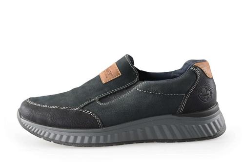 Rieker Instappers in maat 41 Blauw | 5% extra korting, Kleding | Heren, Schoenen, Blauw, Zo goed als nieuw, Overige typen, Verzenden