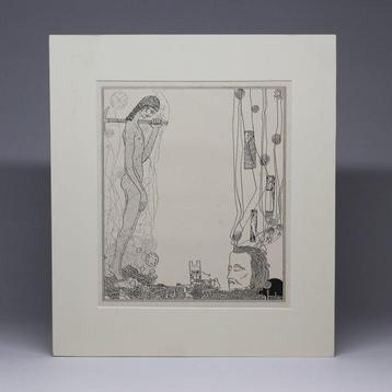 Lajos Kozma (1884-1948) - Art nouveau zincography