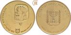500 Lirot goud auf den Tod von David Ben Gurion 1974 Israel:, Verzenden