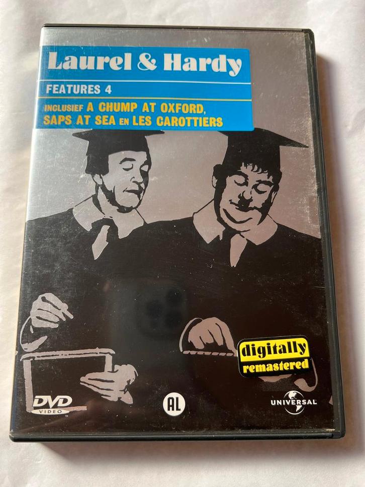 LAUREL & HARDY FEATURES 4 (DVD), Cd's en Dvd's, Dvd's | Overige Dvd's, Gebruikt