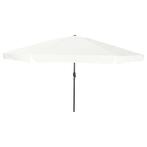 vidaXL Tuinparasol 395x245 cm Zand Wit, Verzenden, Nieuw