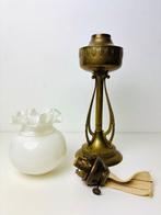 Petroleumlamp - Antieke Kosmos Brenner olielamp 19e eeuw -