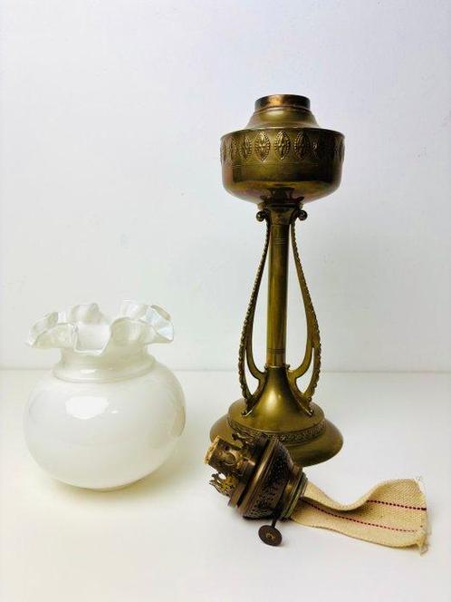 Petroleumlamp - Antieke Kosmos Brenner olielamp 19e eeuw -, Antiek en Kunst, Antiek | Overige Antiek