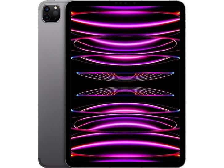 Apple iPad Pro (2022) - Tablet - M2 8-core 2TB - Grijs, Computers en Software, Apple iPads, Nieuw, Verzenden