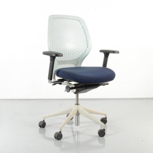 Orangebox ARA-EBA bureaustoel, blauw, 4D armleggers, Huis en Inrichting, Bureaustoelen, Gebruikt, Ophalen of Verzenden